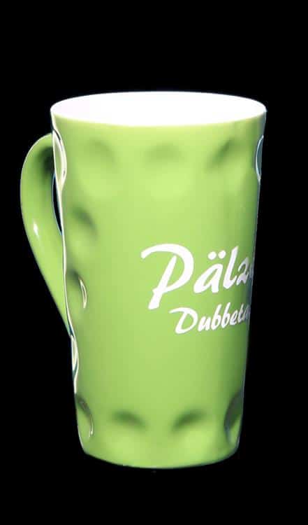 Pfalzartikel Dubbetasse 0,2ltr. grün bedr - 164542