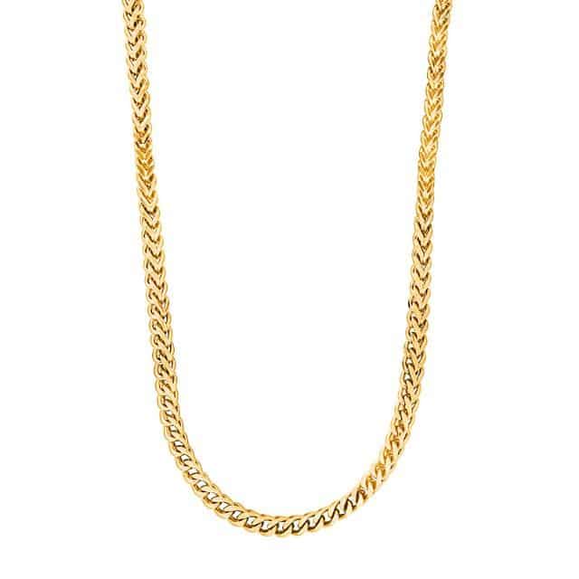 SONofNOA SON Halskette stahl IP gold 55+5cm  - 168659