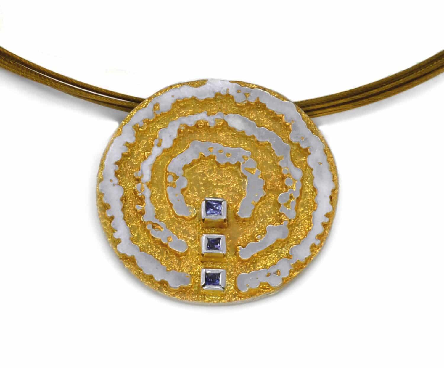Eva Stone Anhänger bicolor - 171480