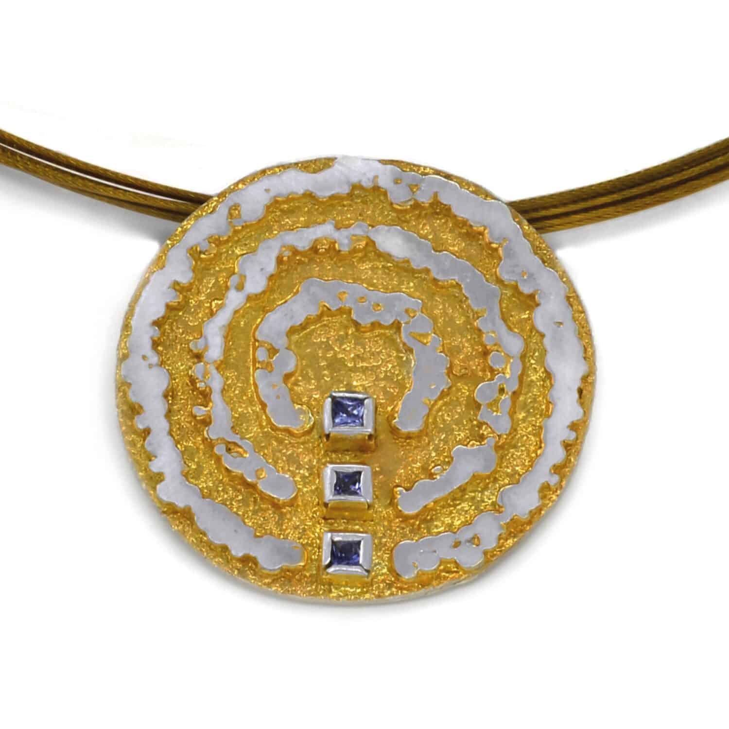 Eva Stone Anhänger bicolor - 171480