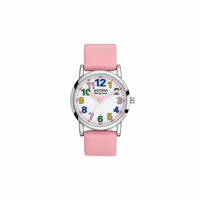 Abeler & Söhnle Adora Youngline Kinderuhr IP silberfarben - 171537