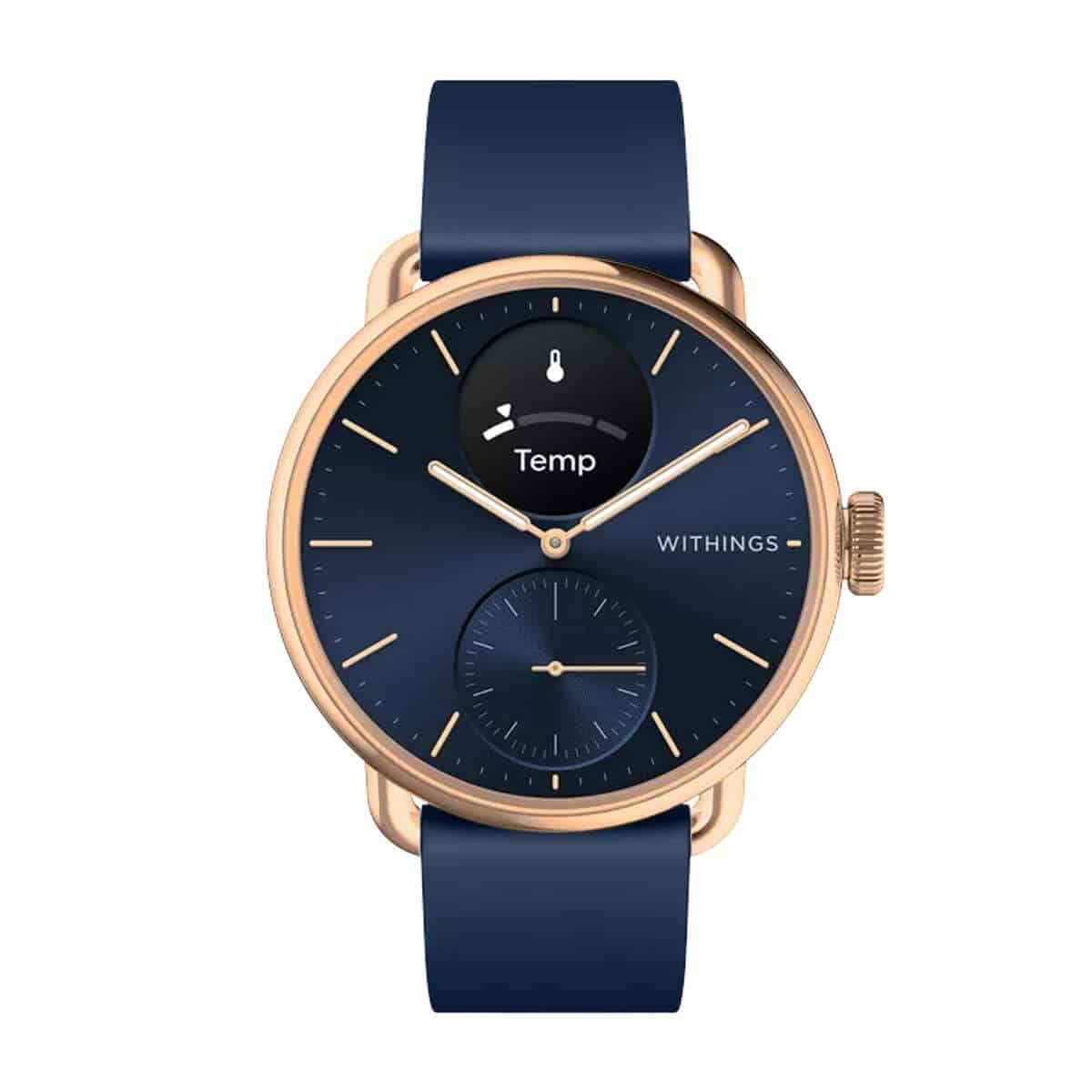 Withings Scanwatch 2 - rosé gold blue 38mm - 171730