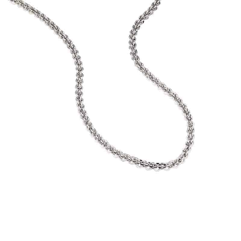 TRENDY me Damencollier 925 rhodiniert 45cm - 172008