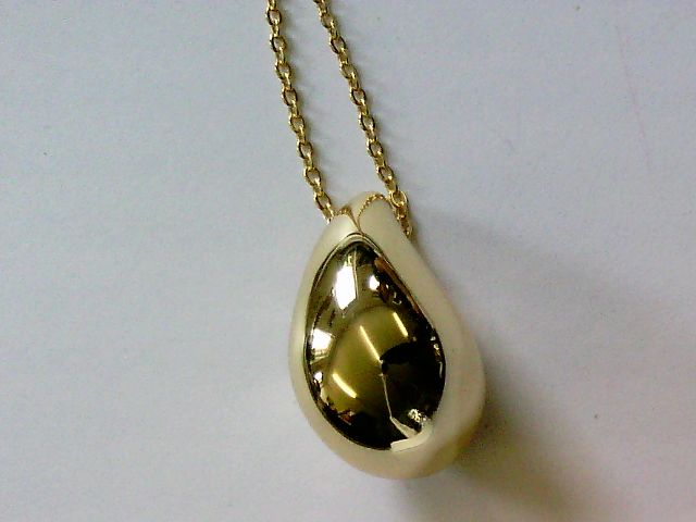 Damen Collier 925 gelb goldplatt./42+3cm - 172026
