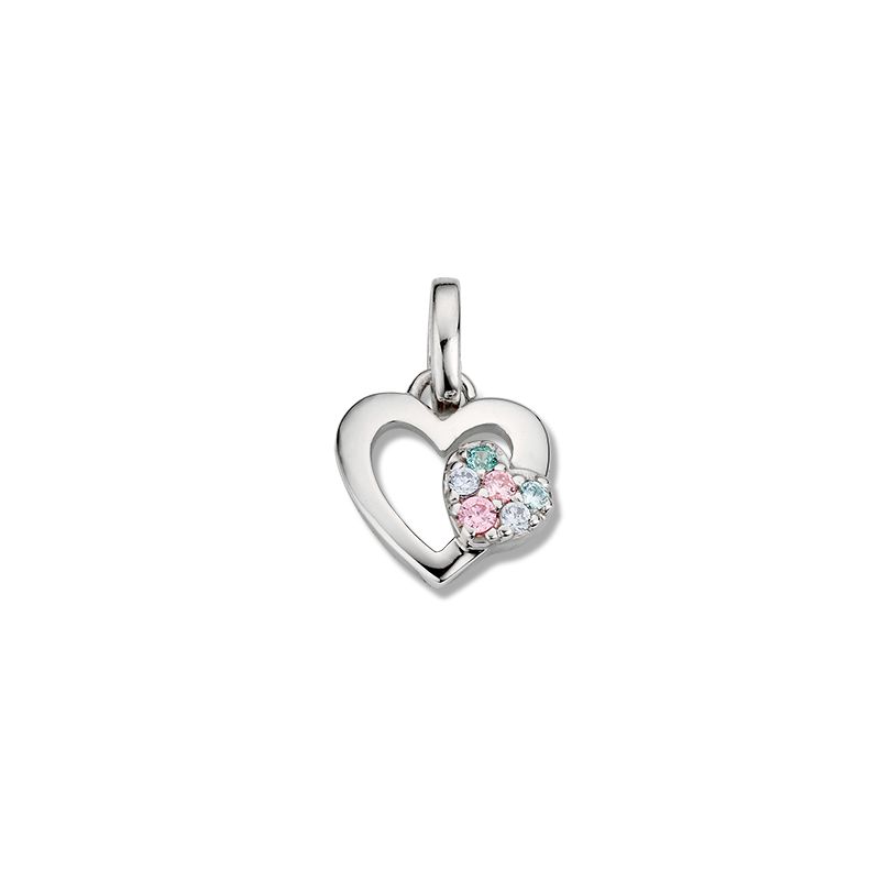 TRENDY me Anhänger 925 rhodiniert Zirkonia multi/pol - 172038