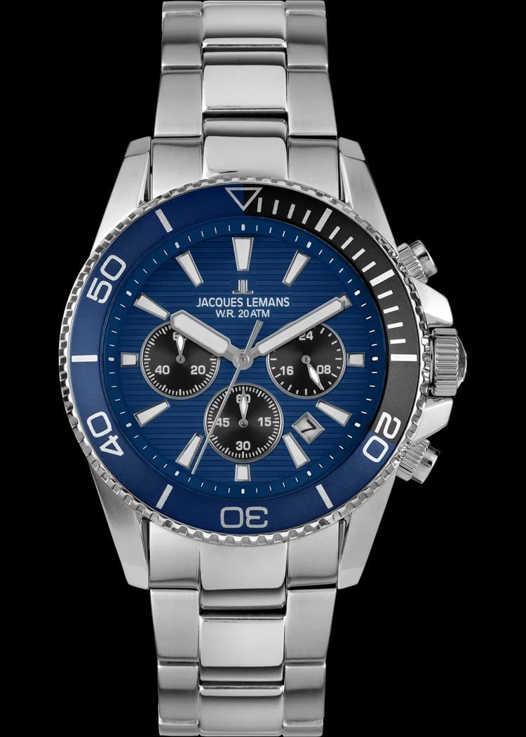 Jacques Lemans Herren Chrono Quartz - 172110