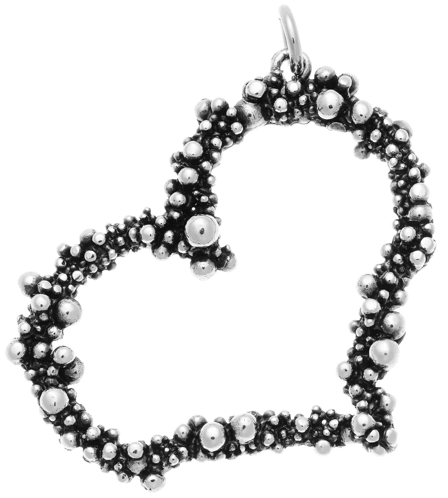 Giovanni Raspini Perlage Herz groß Charm - 169166