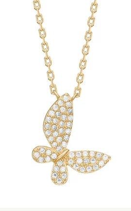 Joanli Nor Kette m. Schmetterling - 172321