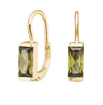 Joanli Nor Ohrhaken grüne Steine - 172330