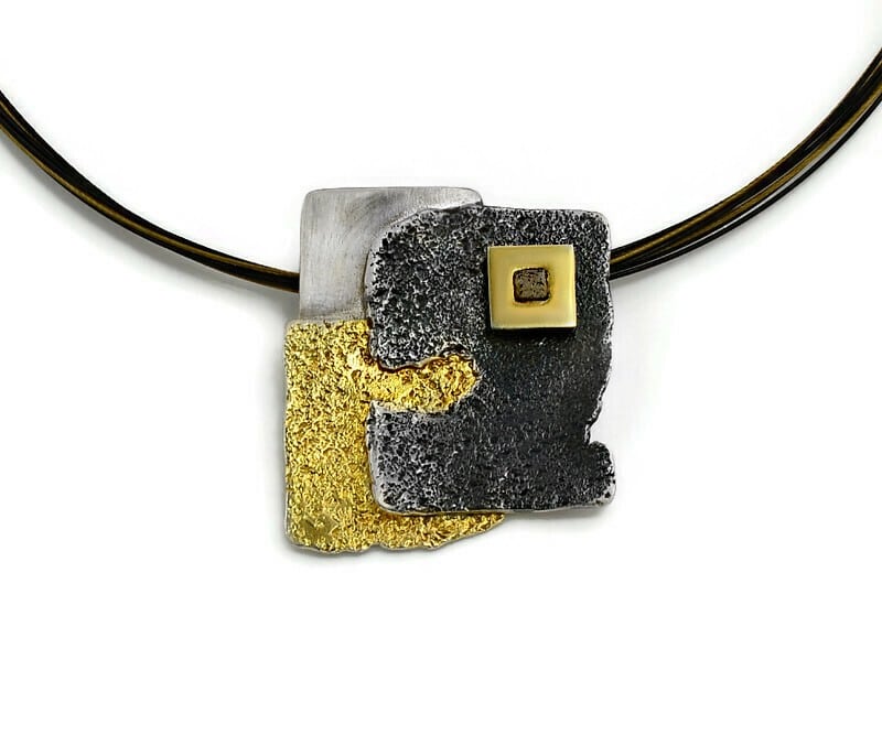 Eva Stone Anhänger Würfel Rohdiamant - 172416