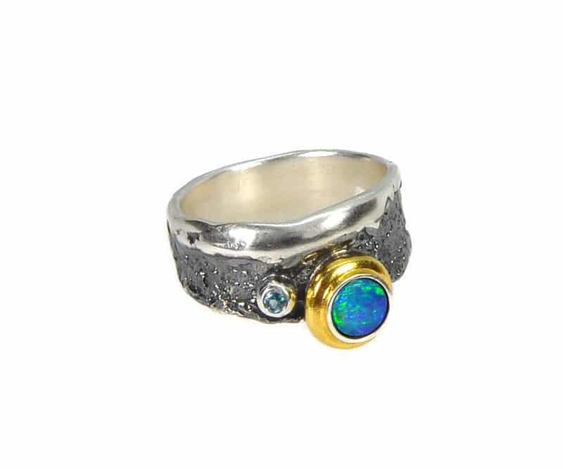 Eva Stone Opalring W58 - 172421