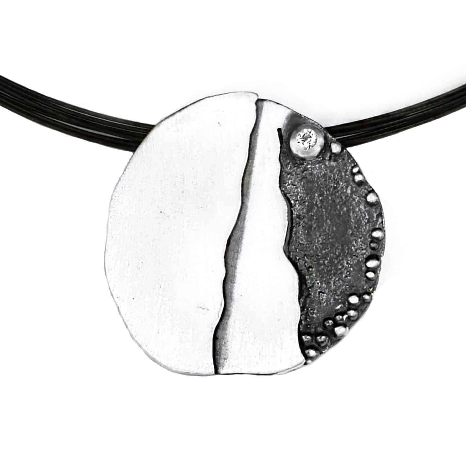 Eva Stone Anhänger W.Saphir - 172431