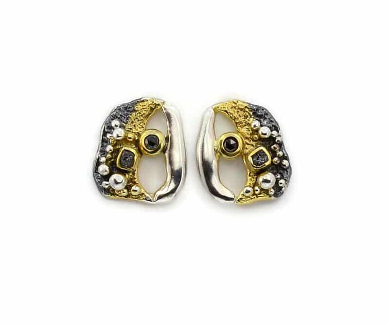 Eva Stone Ohrstecker Rohdiamanten  - 162879