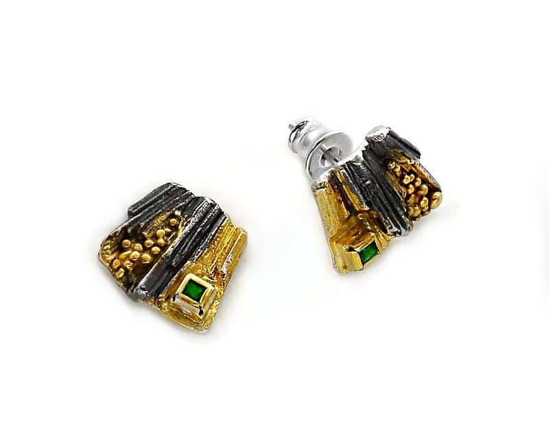 Eva Stone Smaragdohrstecker - 164376