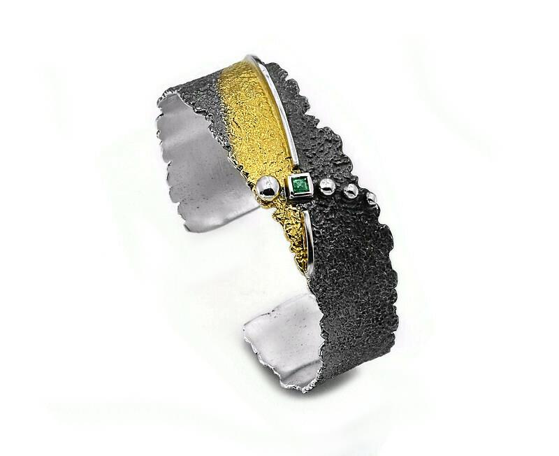 Eva Stone Armreif Smaragd - 164378