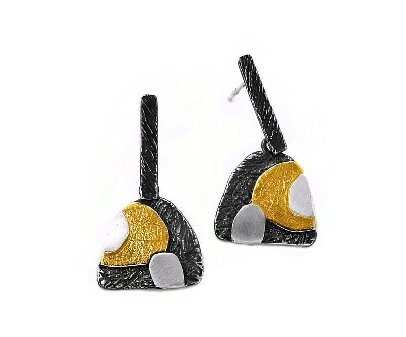 Eva Stone Ohrstecker tricolor - 172434