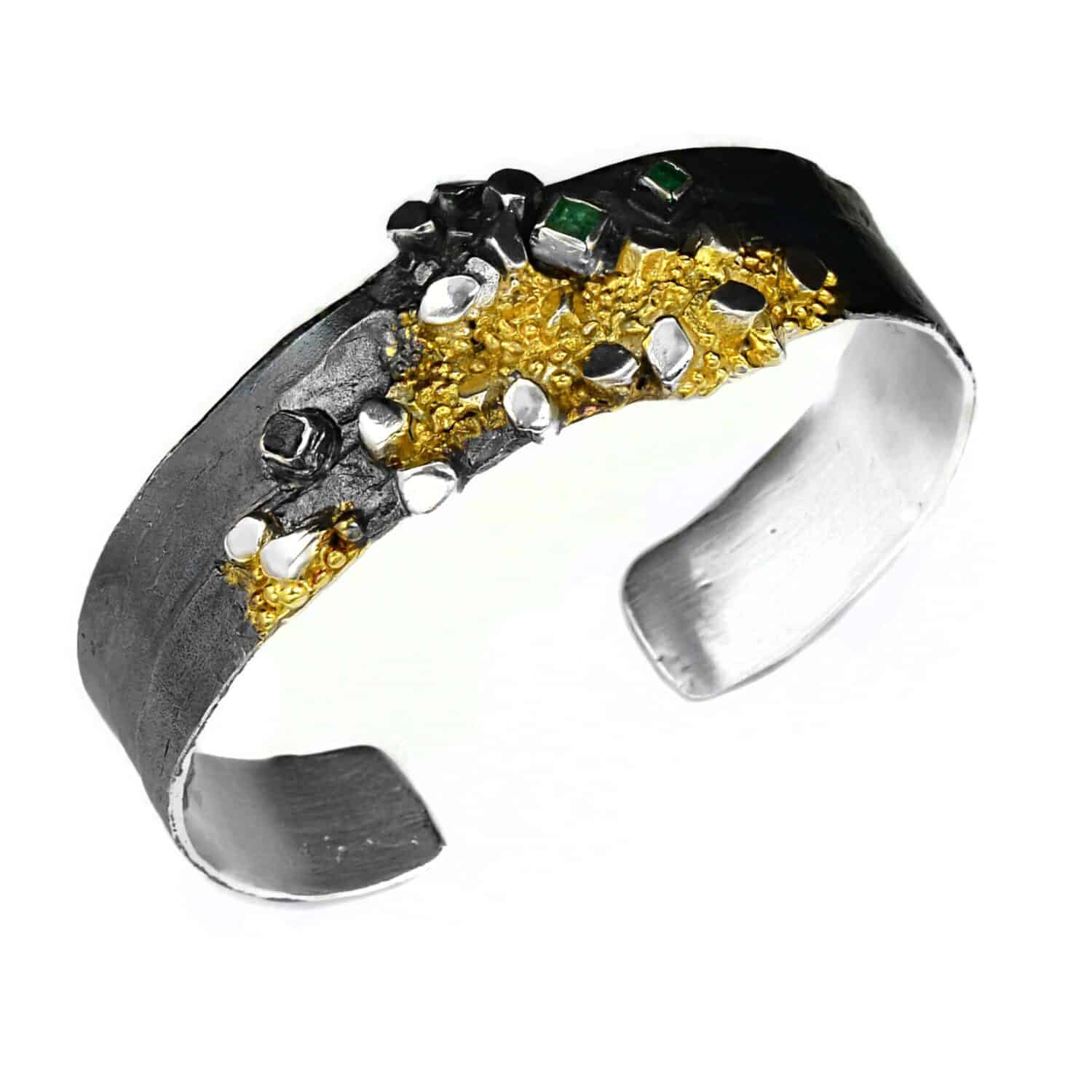 Eva Stone Armreif weißer Saphir - 172437