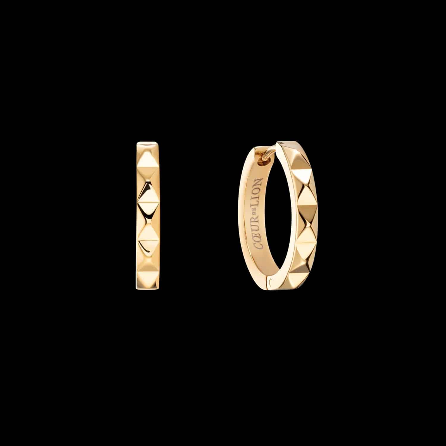 Coeur De Lion Ohrringe Creole Spikes 23 Gold - 172553