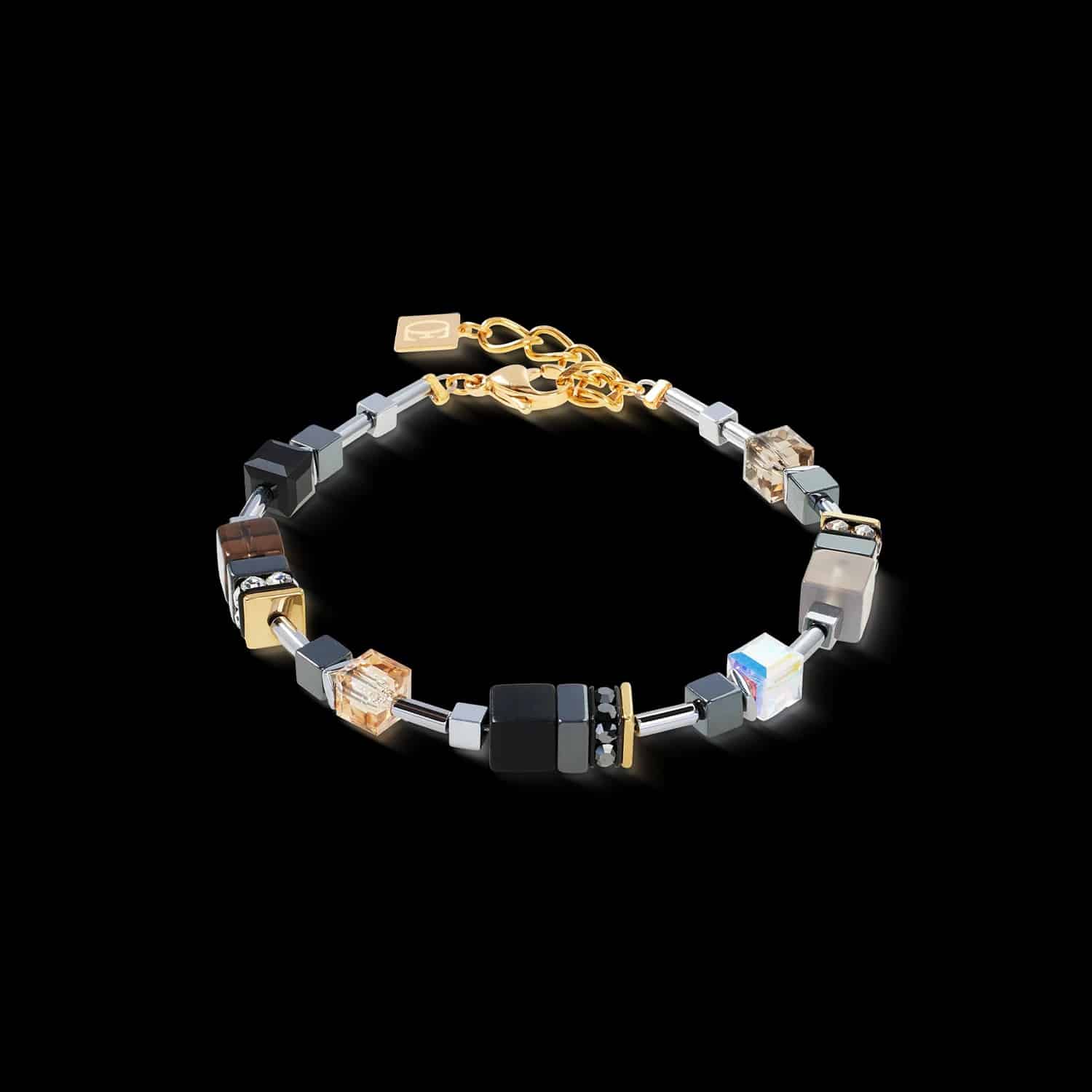 Coeur De Lion GeoCUBE® Precious Motion Armband Stone Whisper gold - 172559