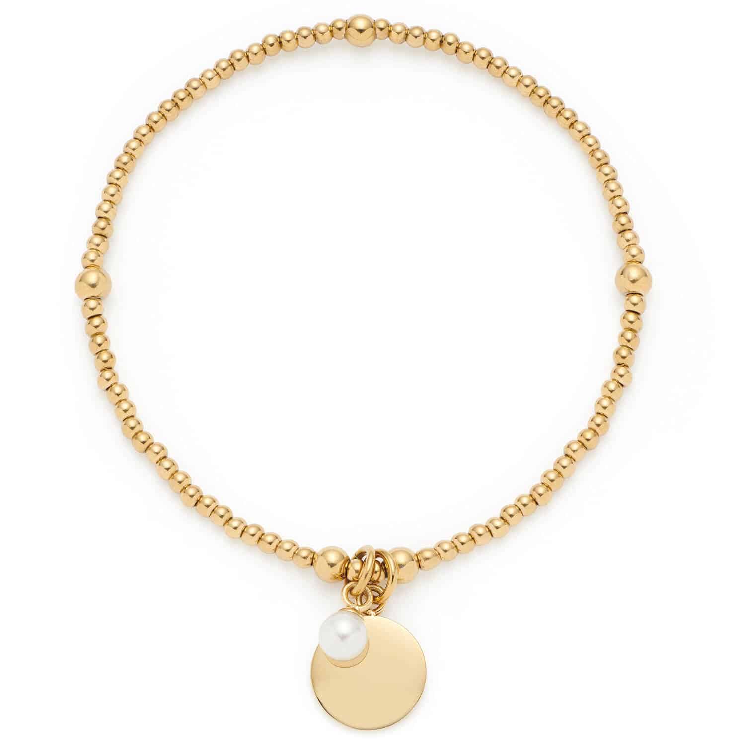 Leonardo Armband gold Debby Gravur - 172734