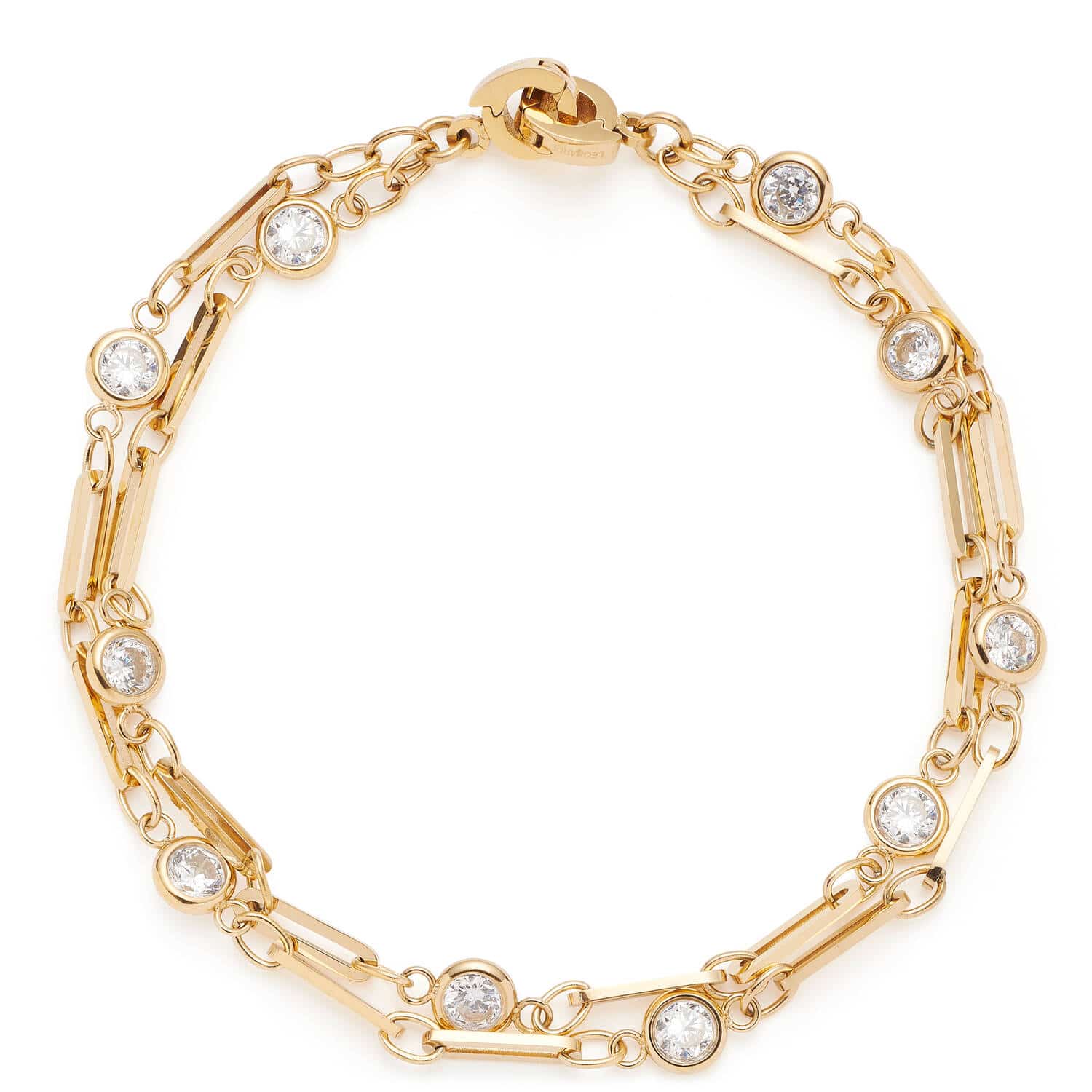 Leonardo Armband gold Rebecca C&M 22cm - 172775