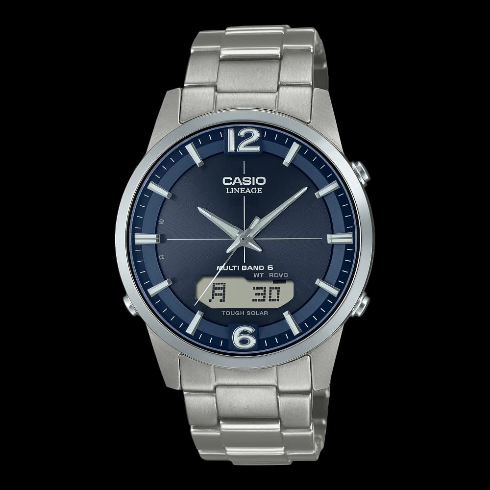 Casio Herrenuhr Funk Solar Alarm Titan  - 172906