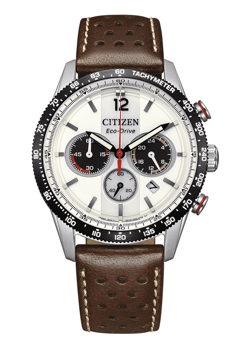 Citizen Herren Ecodriveuhr Lederband - 172911