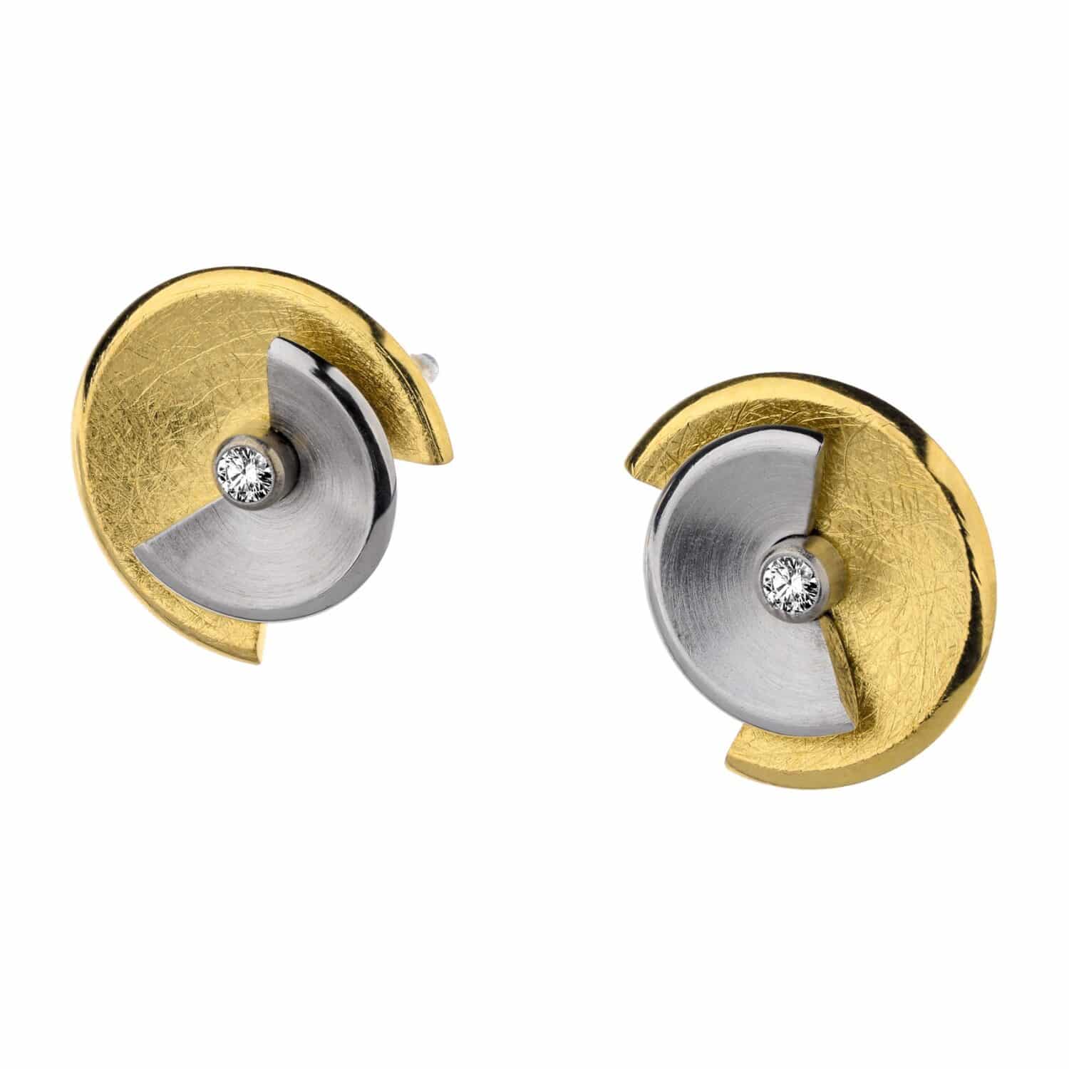 Ernstes Design Ohrstecker Brill 0,02ct - 173163